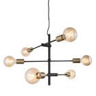 Nordlux - Suspension - JOSEFINE X6 - Métal - Noir -  E27