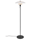 Nordlux - Lampadaire - VERONA - Verre - Noir -  E27
