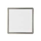 Nordlux - Plafonnier - OJA 29 Carré -  Plastique - Brossé Nickel - LED Module Incl.