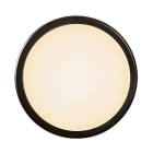 Nordlux - Applique murale - CUBA Rond -  Plastique - Noir - LED Module Incl.