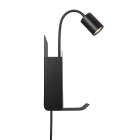 Nordlux - Applique murale - ROOMI - Métal - Noir -  GU10