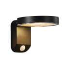 Nordlux - Applique murale - RICA Rond -  Plastique - Noir - SolarLed