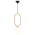Nordlux - Suspension - SHAPES - Verre - Laiton -  E27
