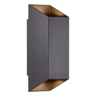 Nordlux - Applique murale - NICO 22 Carré - Aluminium - Noir -  GU10