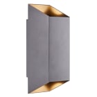 Nordlux - Applique murale - NICO 22 Carré - Aluminium - Anthracite -  GU10