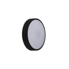 Nordlux - Applique murale - OLIVER Rond -  Plastique - Noir - LED Module Incl.