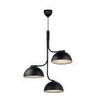 Nordlux - Suspension - TULLIO - Métal - Noir -  E14