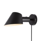 Nordlux - Applique murale - STAY Short - Aluminium - Noir -  E27