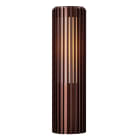 Nordlux - Potelet - ALUDRA 45 - Aluminium - Seaside marron metallise -  E27 - Base Incluse