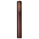 Nordlux - Potelet - ALUDRA 95 - Aluminium - Seaside marron metallise -  E27 - Base Incluse
