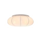 Nordlux - Plafonnier - AERON 60 - Textile - Blanc -  E27