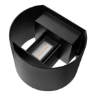 Nordlux - Applique murale - MILDA - Aluminium - Noir - LED Module Incl.