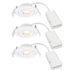 Nordlux - Spot encastré - MONOLO 3-kit - Matière plastique - Blanc - LED Module Incl.