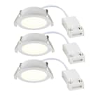 Nordlux - Spot encastré - OLEA 3-kit - Matière plastique - Blanc - LED Module Incl.