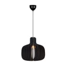 Nordlux - Suspension - HAZO 43 - Bois - Noir - E27
