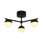 Nordlux - Plafonnier - CONTINA -  Métal - Noir - G9