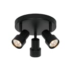 Nordlux - Plafonnier - BOSTON 3-rail -  Métal - Noir - GU10