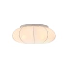 Nordlux - Plafonnier - AERON 60 - Textile - Blanc - E27
