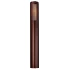 Nordlux - Potelet - ALUDRA 95 - Aluminium - Seaside marron metallise - E27 - Base Incluse