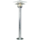 Nordlux - AMALIENBORG potelet Acier Galvanise et Verre E27