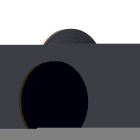 Nordlux - Applique murale - ARTEGO Rond - Aluminium - Noir - LED Module Incl.