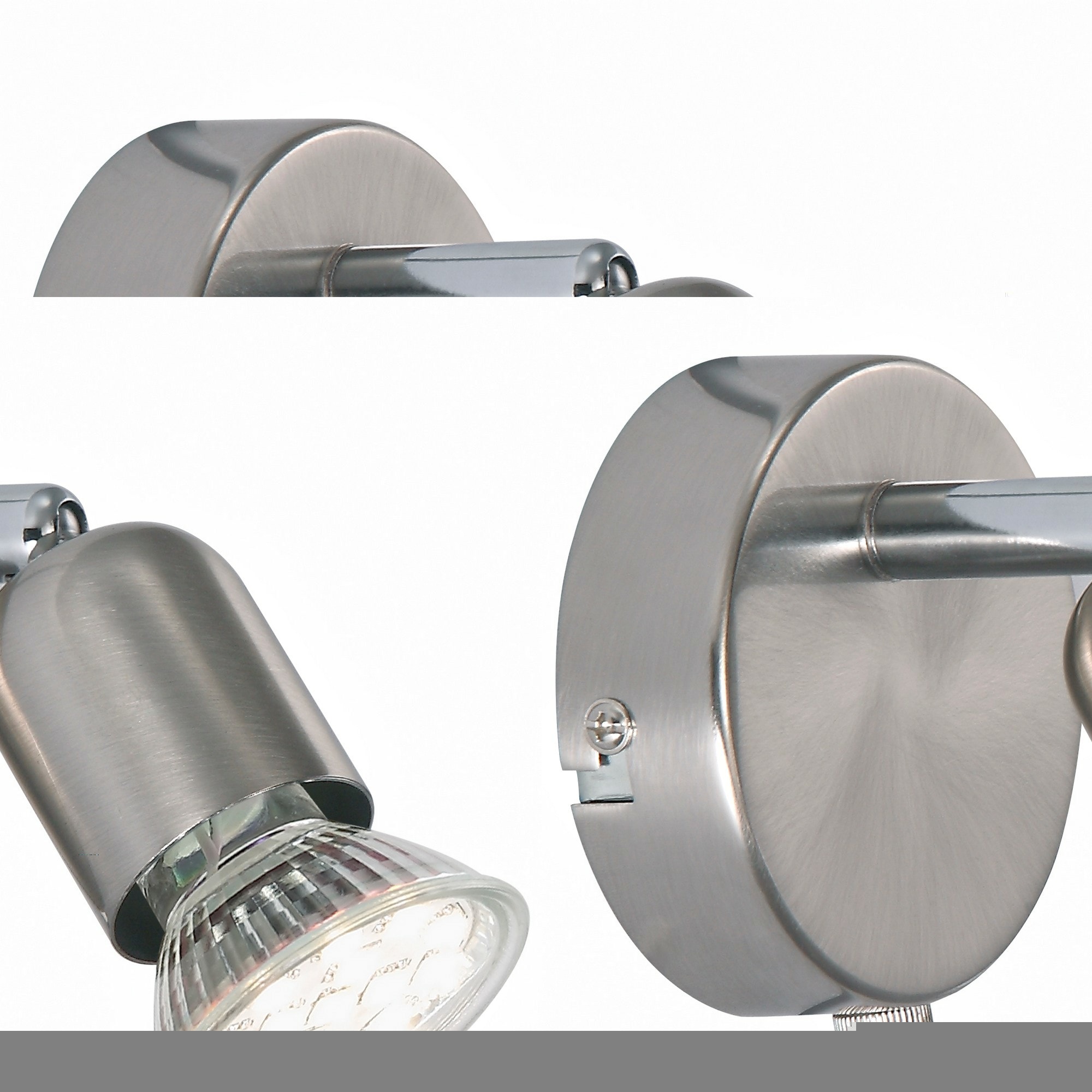 Nordlux - Applique murale - AVENUE - Métal - Acier Brossé -  GU10