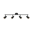 Nordlux - Plafonnier - BOSTON 4-rail - Métal - Noir - GU10