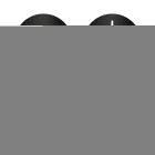Nordlux - Applique murale - CANTO Kubi 2 - Aluminium - Gris - LED Module Incl.