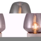 Nordlux - Lampe à poser - CHRISTINA - Béton - Gris clair - E27