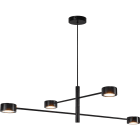 Nordlux - Suspension - CLYDE - Métal - Noir - LED Module Incl.
