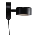 Nordlux - Applique murale - CLYDE - Métal - Noir - LED Module Incl.