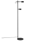Nordlux - Lampadaire - CLYDE - Métal - Noir - LED Module Incl.