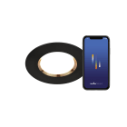 Nordlux - Spot encastré - DORADOSMART - Plastique - Noir - LED Module Incl.