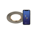 Nordlux - Spot encastré - DORADOSMART - Plastique - Brossé Nickel - LED Module Incl.