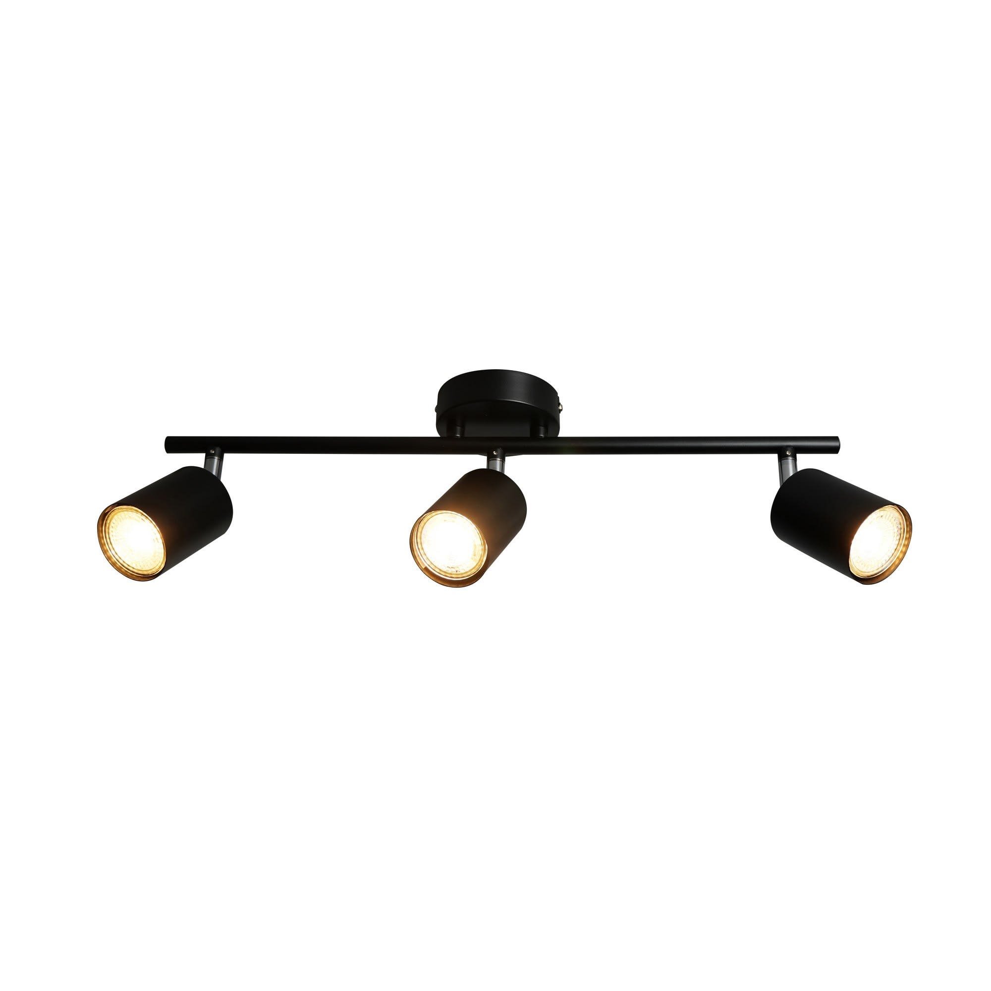 Nordlux - Spoterie - EXPLORE X3 - Métal - Noir -  GU10