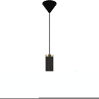 Nordlux - Suspension - GALLOWAY - Métal - Noir/laiton - E27