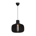 Nordlux - Suspension - HAZO 43 - Bois - Noir - E27