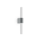 Nordlux - HELVA DOUBLE SDB applique murale Plastique Chrome LED integree 3000-4000K