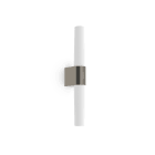 Nordlux - HELVA DOUBLE SDB applique murale Plastique Nickel LED integree 3000-4000K