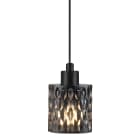 Nordlux - HOLLYWOOD suspension Metal-Verre Fume E27