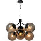 Nordlux - Suspension - IVONA X6 - Verre - Noir - E27