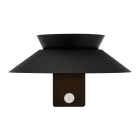 Nordlux - Applique murale - JUSTINA - Métal - Noir - SolarLed