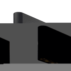 Nordlux - Applique murale - KINVER - Aluminium - Noir - LED Module Incl.
