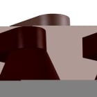 Nordlux - Applique murale - KYKLOP Cone - Aluminium - Couleur rouille - GU10