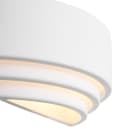 Nordlux - Applique murale - LANCIO Oblong - Plâtre - Blanc - E14