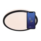 Nordlux - Plafonnier - LIVASMART - Plastique - Noir - LED Module Incl.