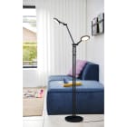 Nordlux - BEND DOBBELT GULV LED SORT