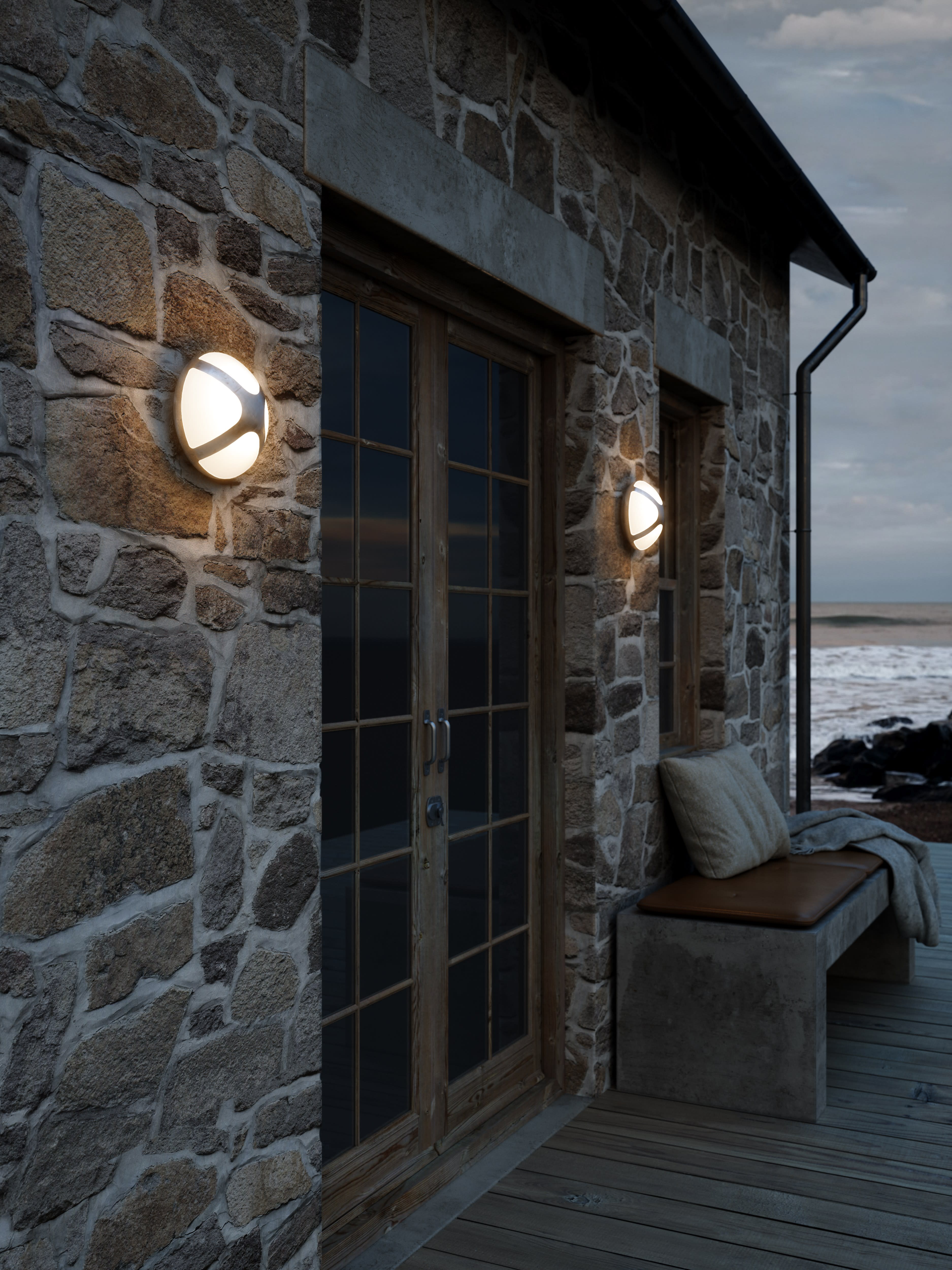 Nordlux - CROSS 20 Applique murale Acier galvanise E14