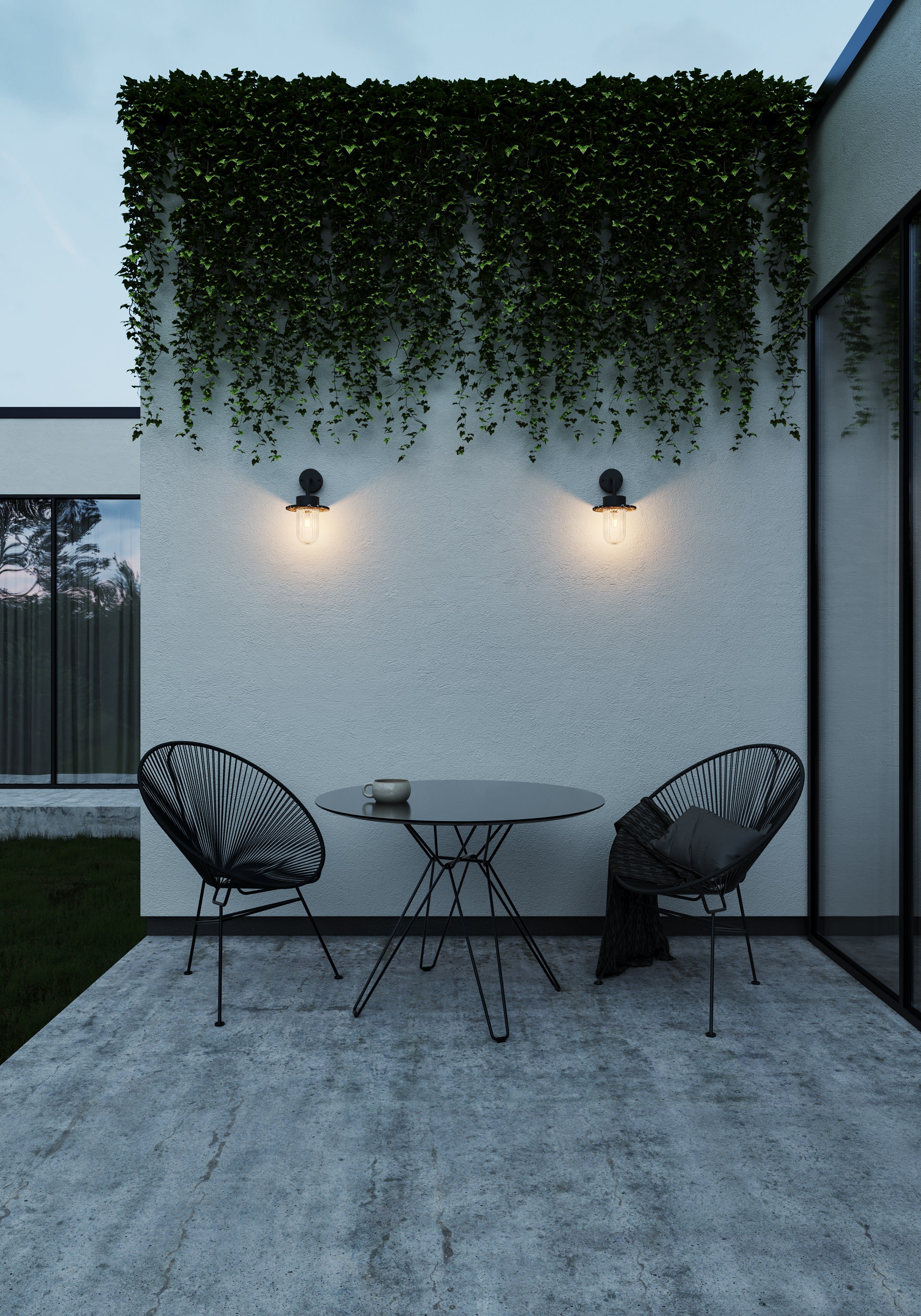 Nordlux - Applique murale - JANUKA - Plastique - Noir - E27