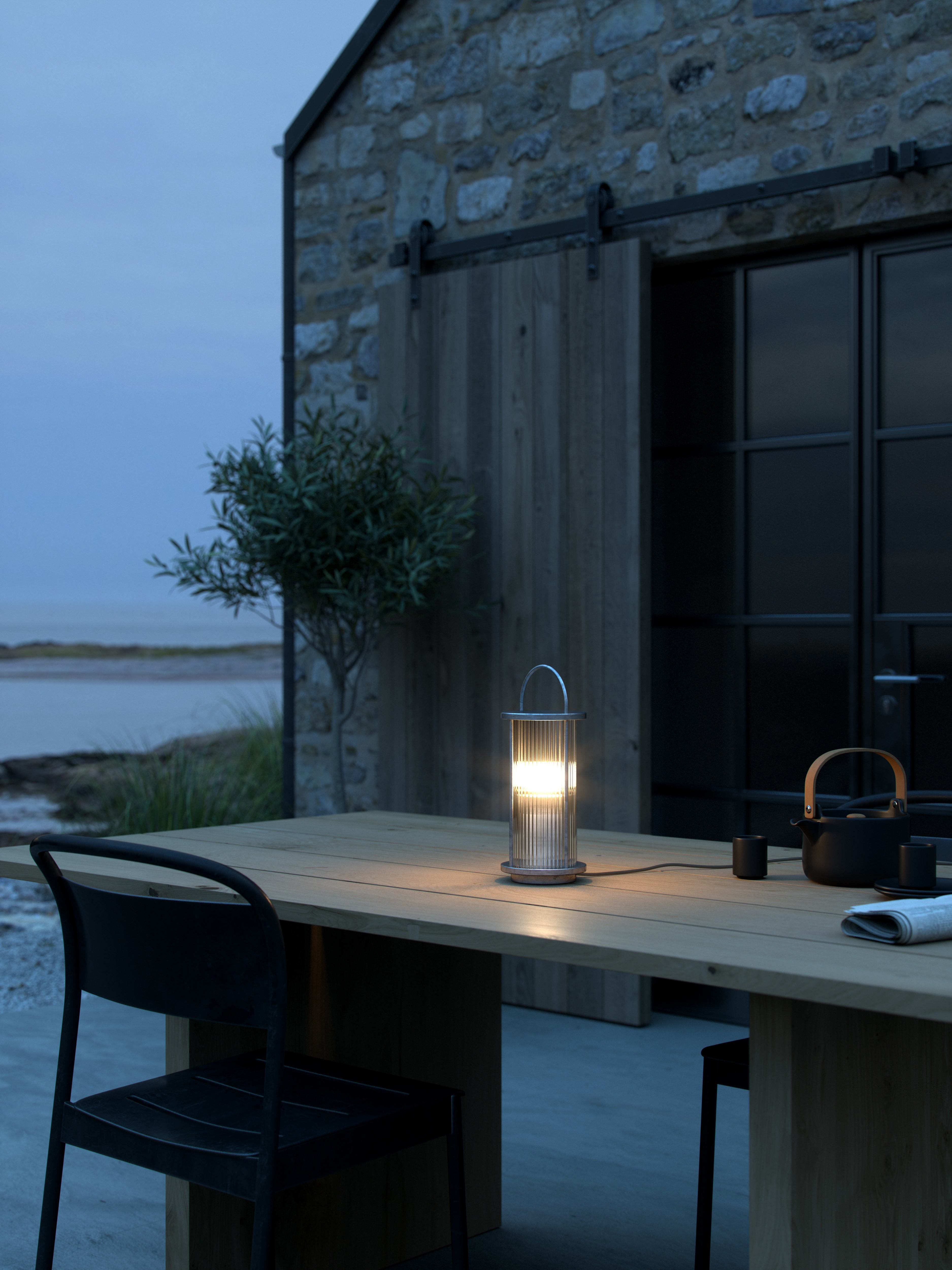 Nordlux - LINTON Lampe a poser Acier galvanise E27